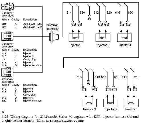 ddec 4 ecm wiring diagram