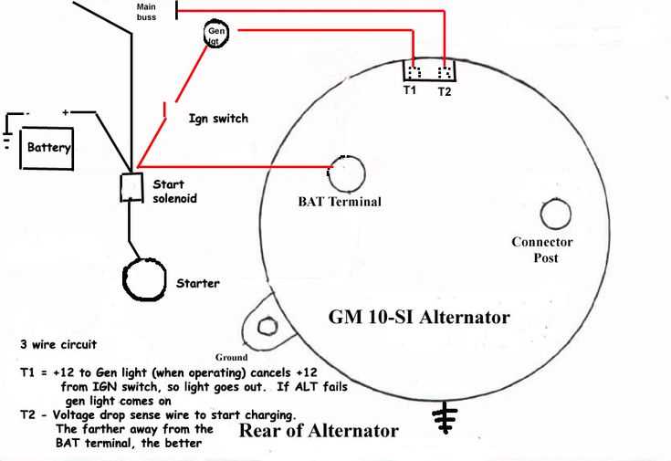 delco remy 22si alternator wiring diagram