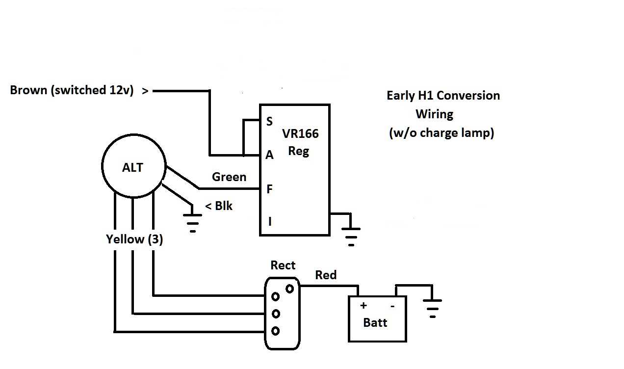 delco remy alternator wiring diagram 4 wire