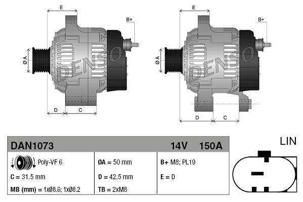 denso alternator wiring diagram