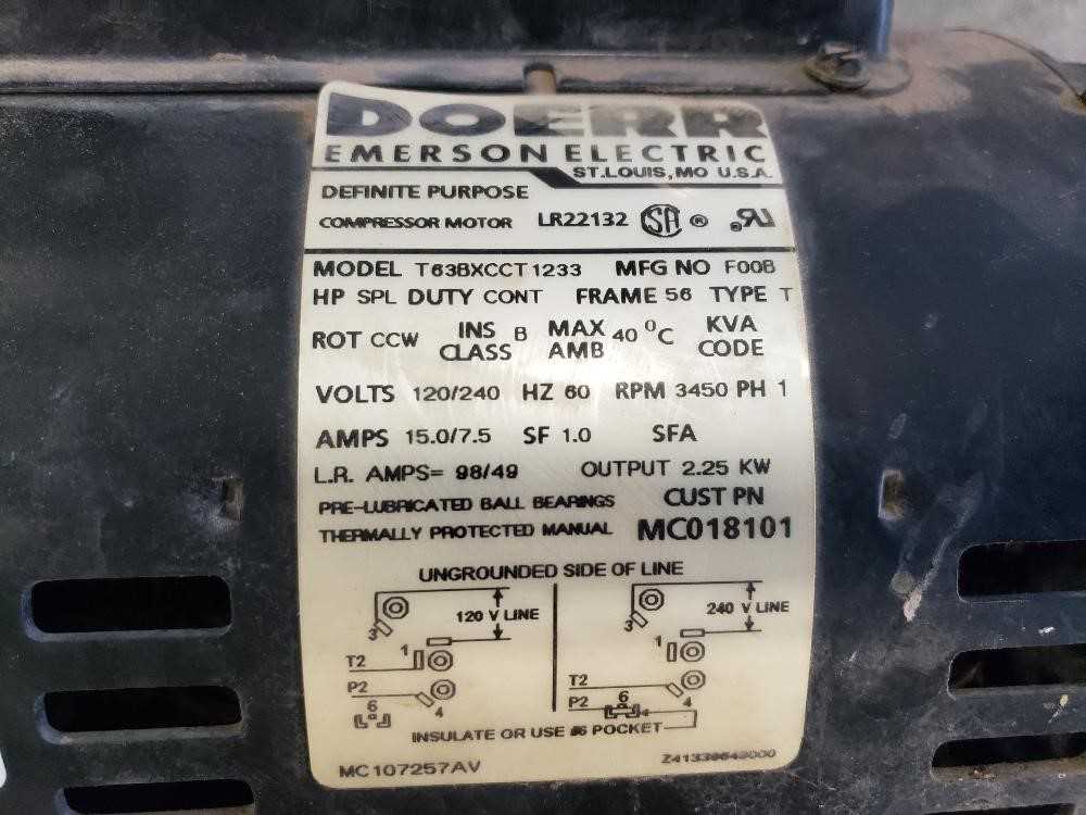 doerr motor lr22132 wiring diagram