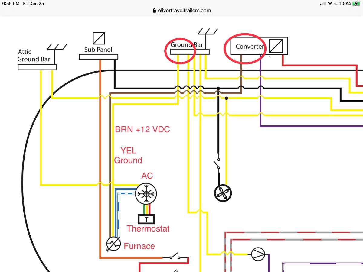 dometic 6 wire thermostat wiring diagram