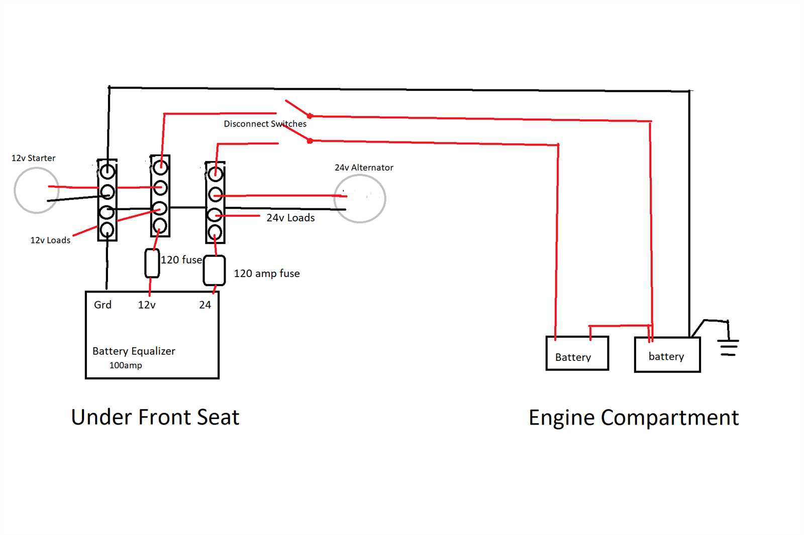 dual amplifier wiring diagram