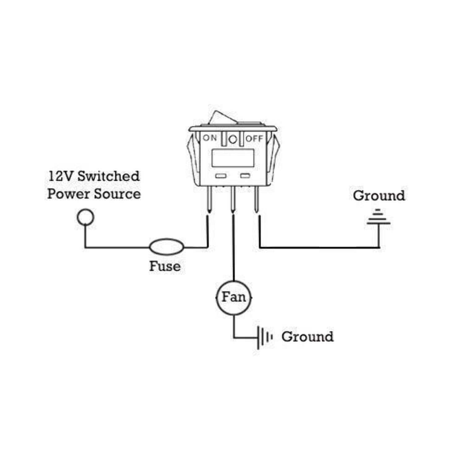 dual electric fan wiring diagram