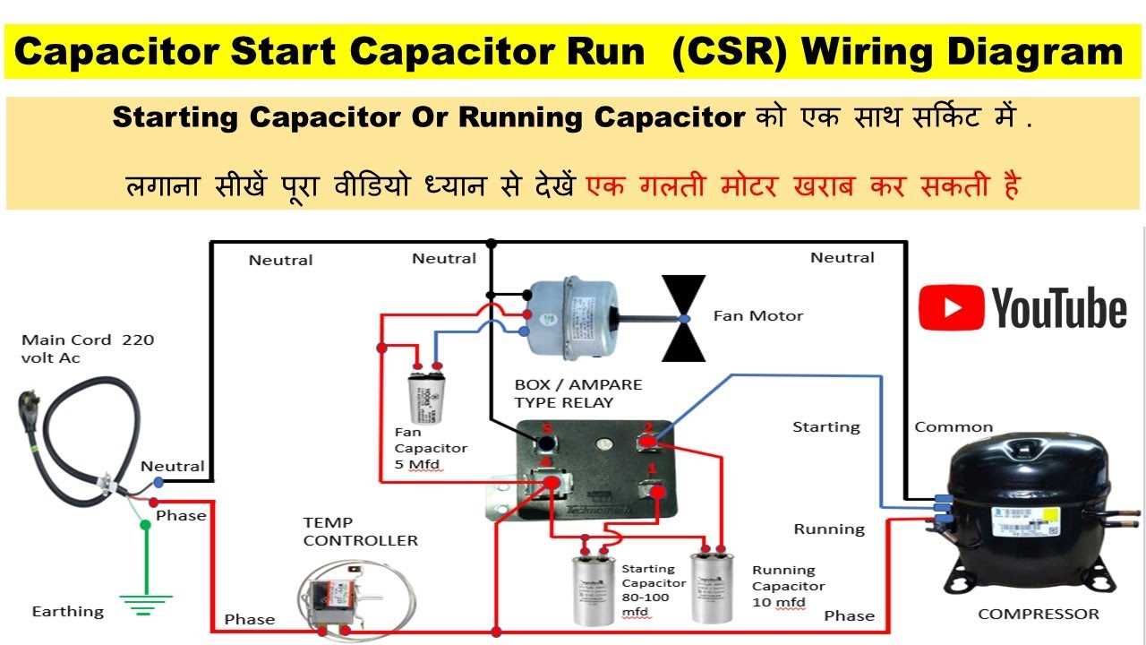 dual run capacitor wiring diagram