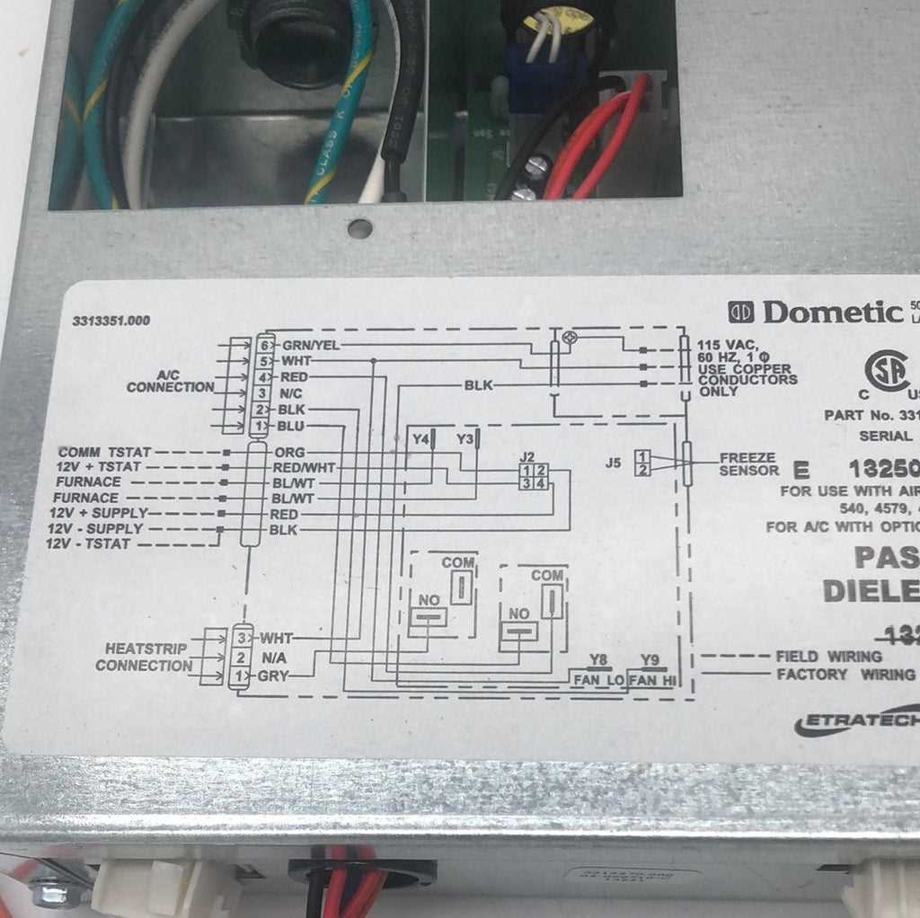 duo therm dometic rv thermostat wiring diagram