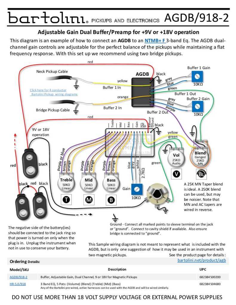 electric bass guitar wiring diagram