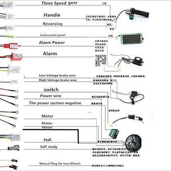 electric scooter wiring diagram