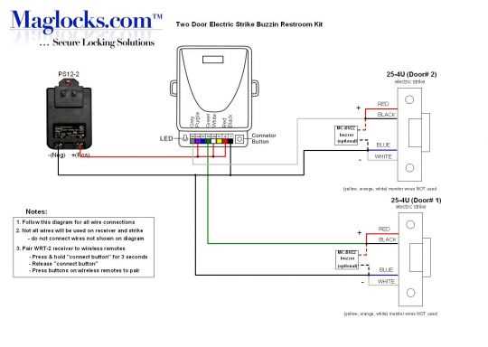 electric strike wiring diagram