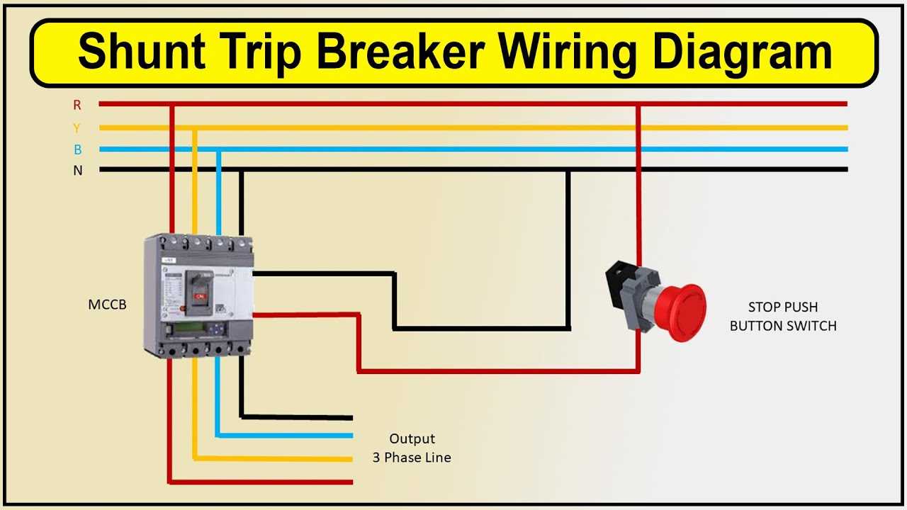 elevator shunt trip wiring diagram