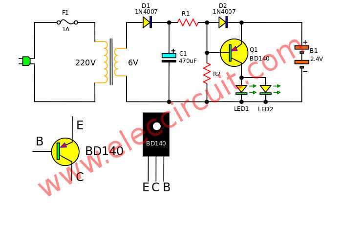 emergency light wiring diagram