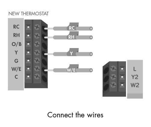 emerson thermostat wiring diagram