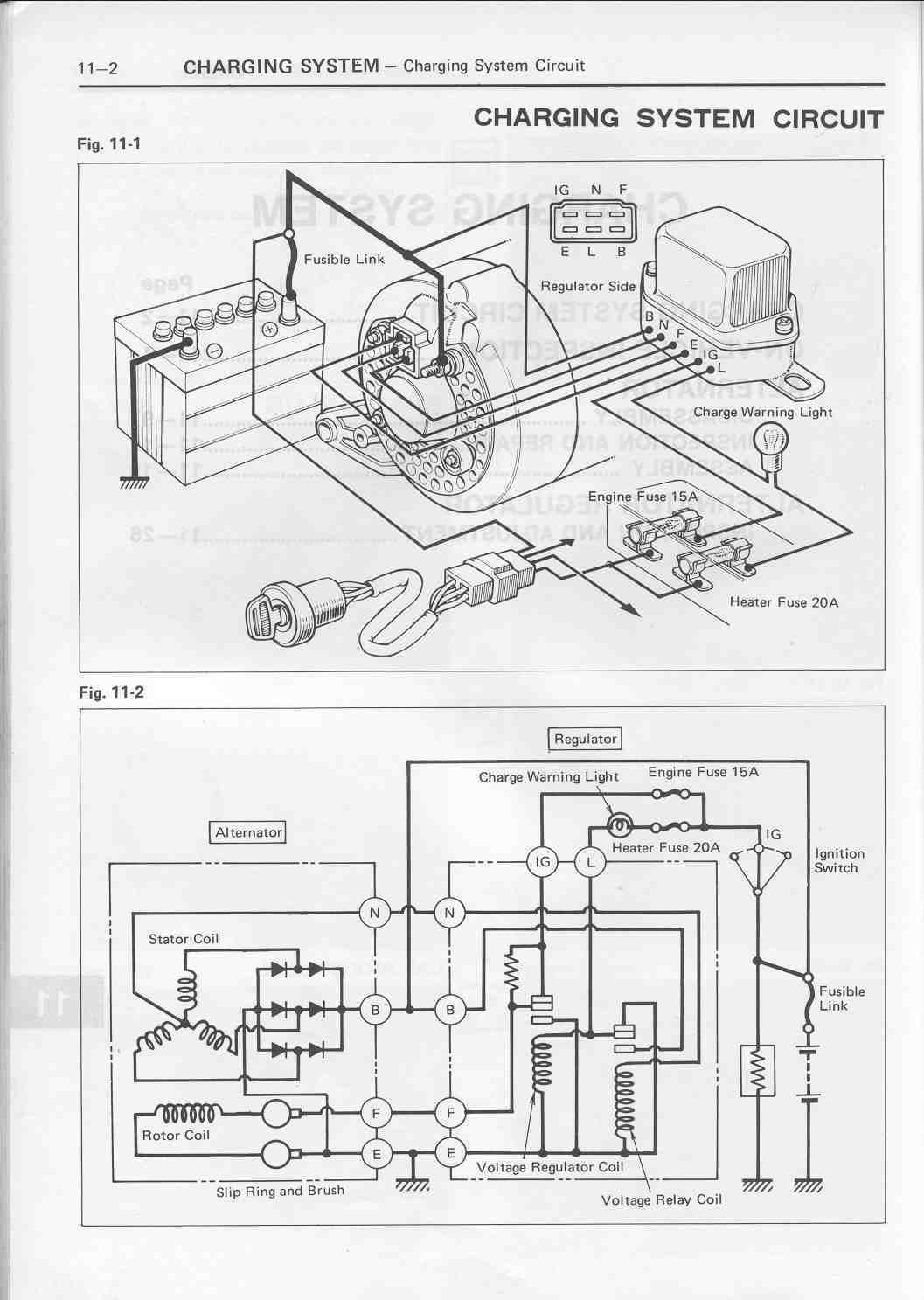 external regulator alternator wiring diagram