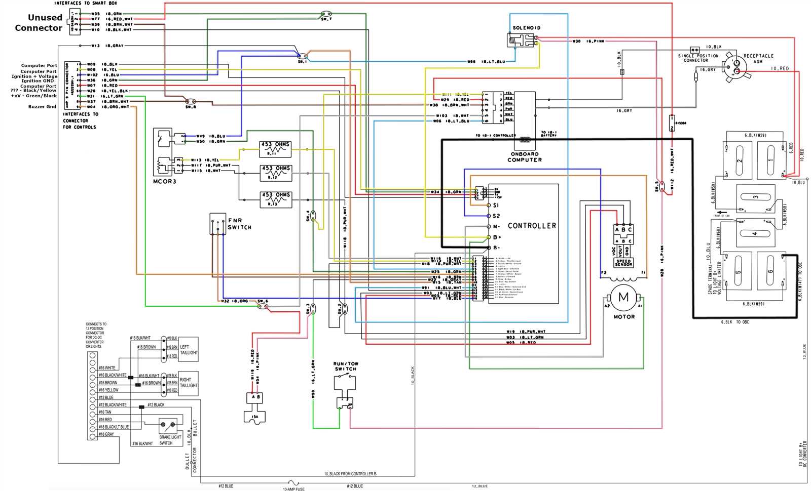 ezgo txt controller wiring diagram