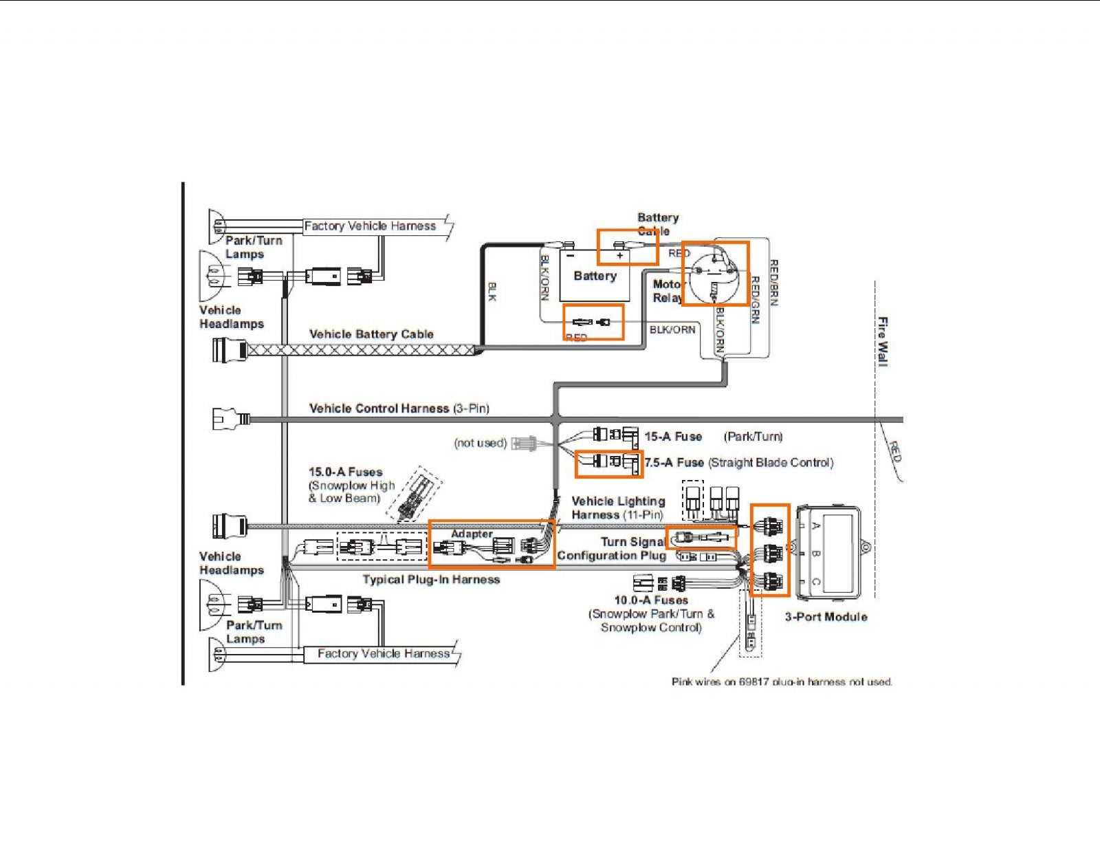 fisher plow minute mount 1 wiring diagram