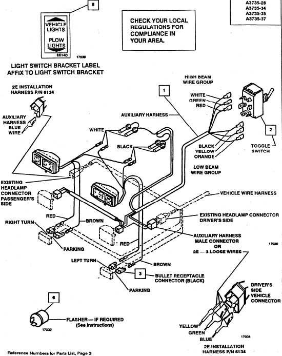 fisher snow plow wiring harness diagram