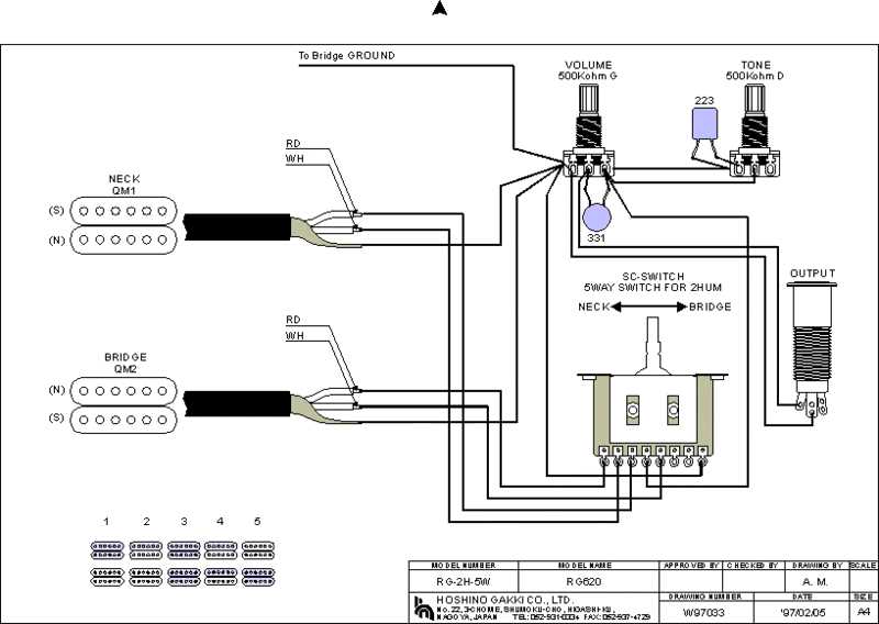 five way switch wiring diagram