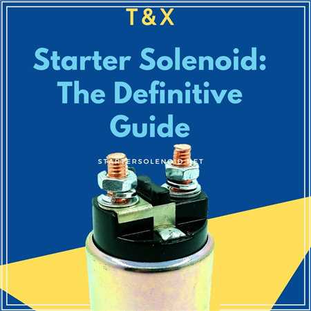 ford 4 pole starter solenoid wiring diagram