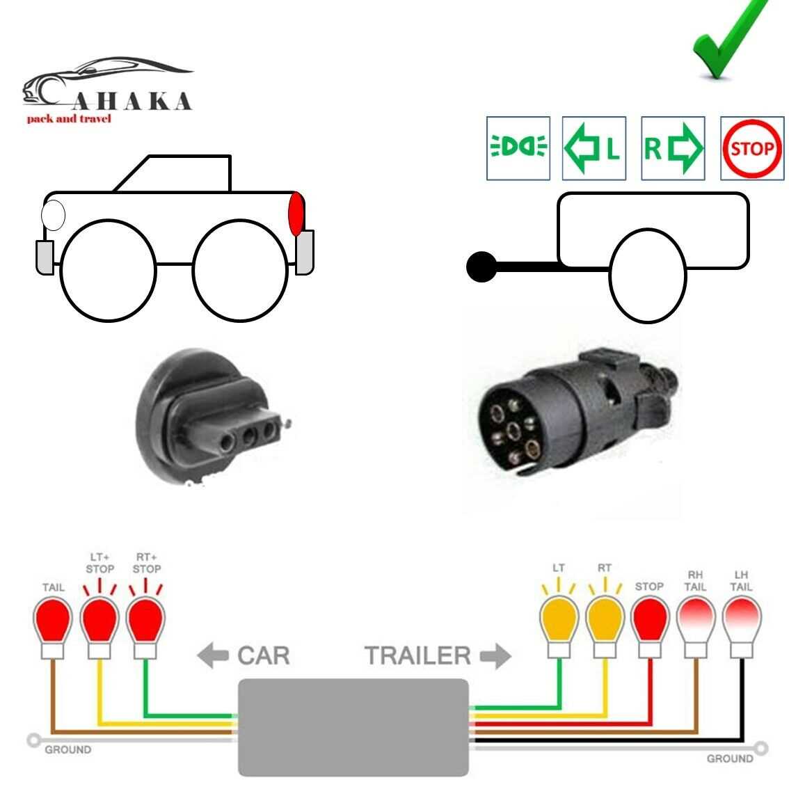 ford 7 way trailer plug wiring diagram