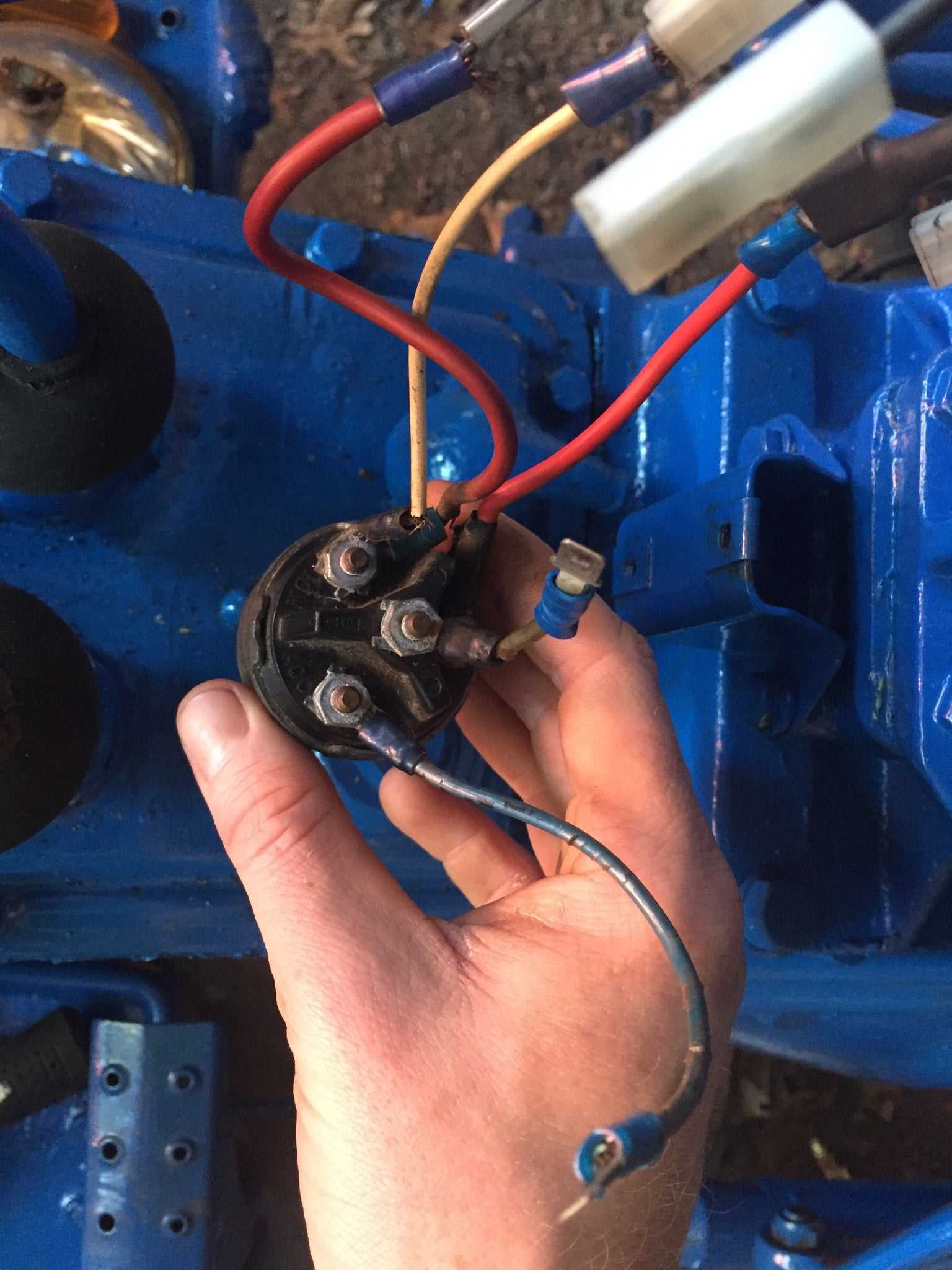 ford tractor ignition switch wiring diagram