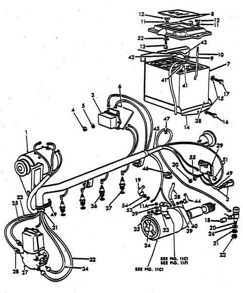 ford tractor starter solenoid wiring diagram