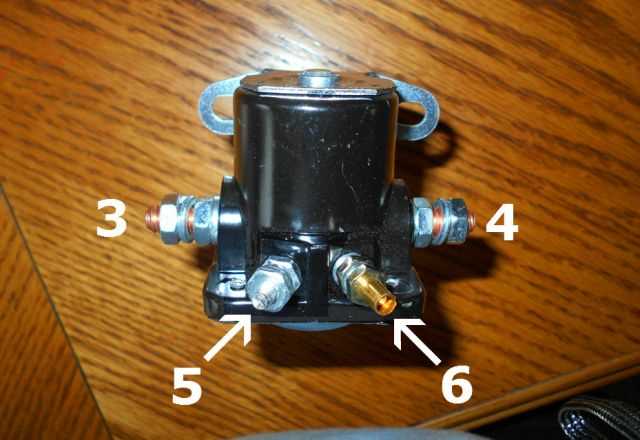 ford tractor starter solenoid wiring diagram