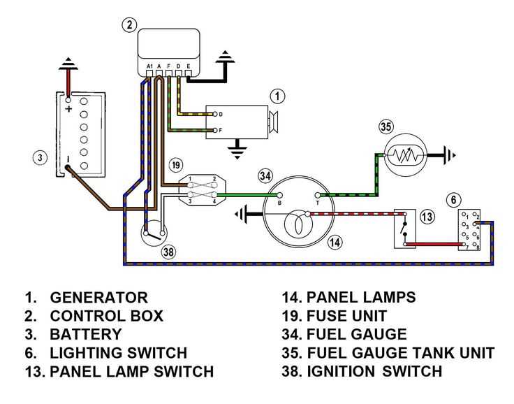 fuel gauge wiring diagram