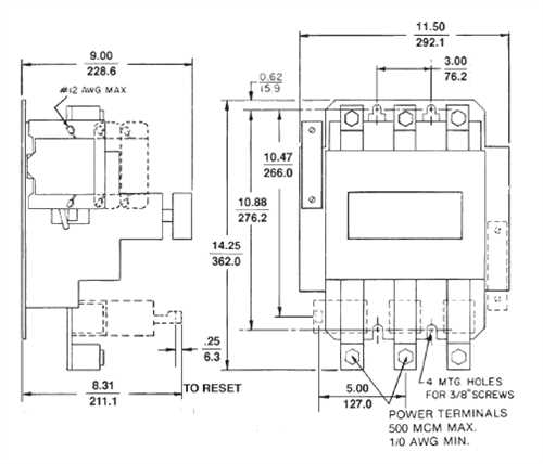 ge cr306 magnetic starter wiring diagram