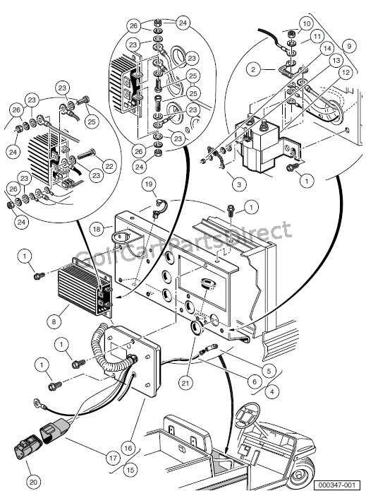 golf cart solenoid wiring diagram