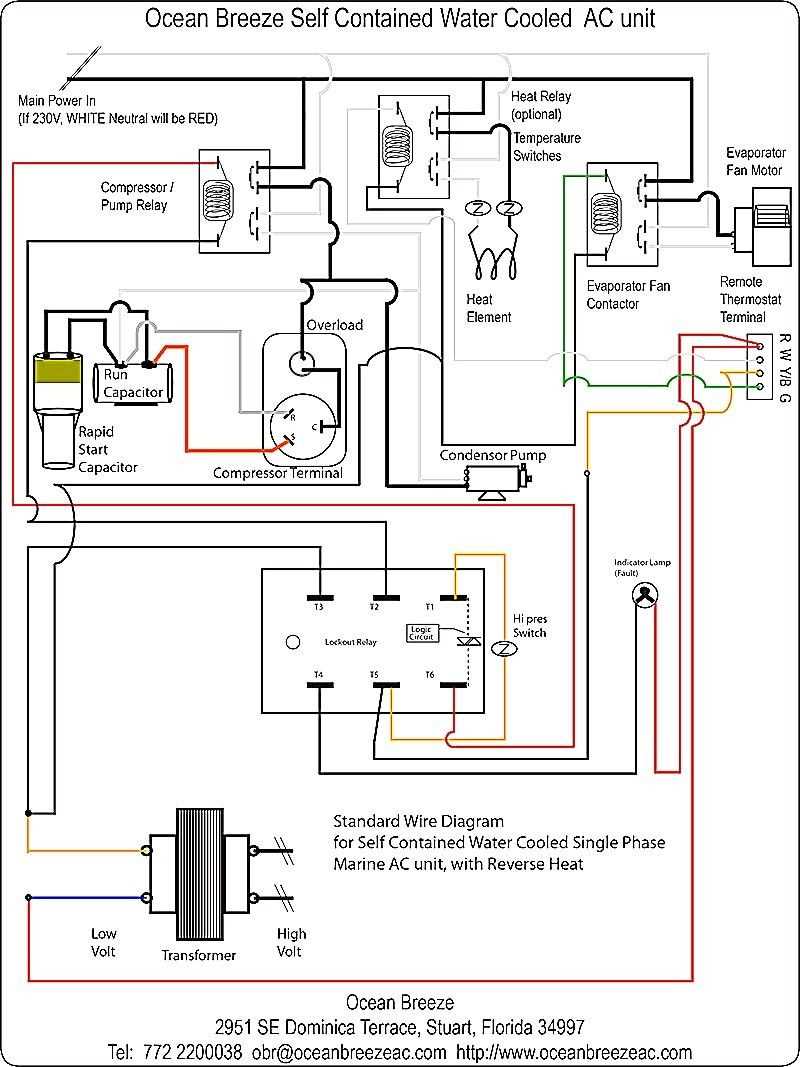 goodman wiring diagram thermostat