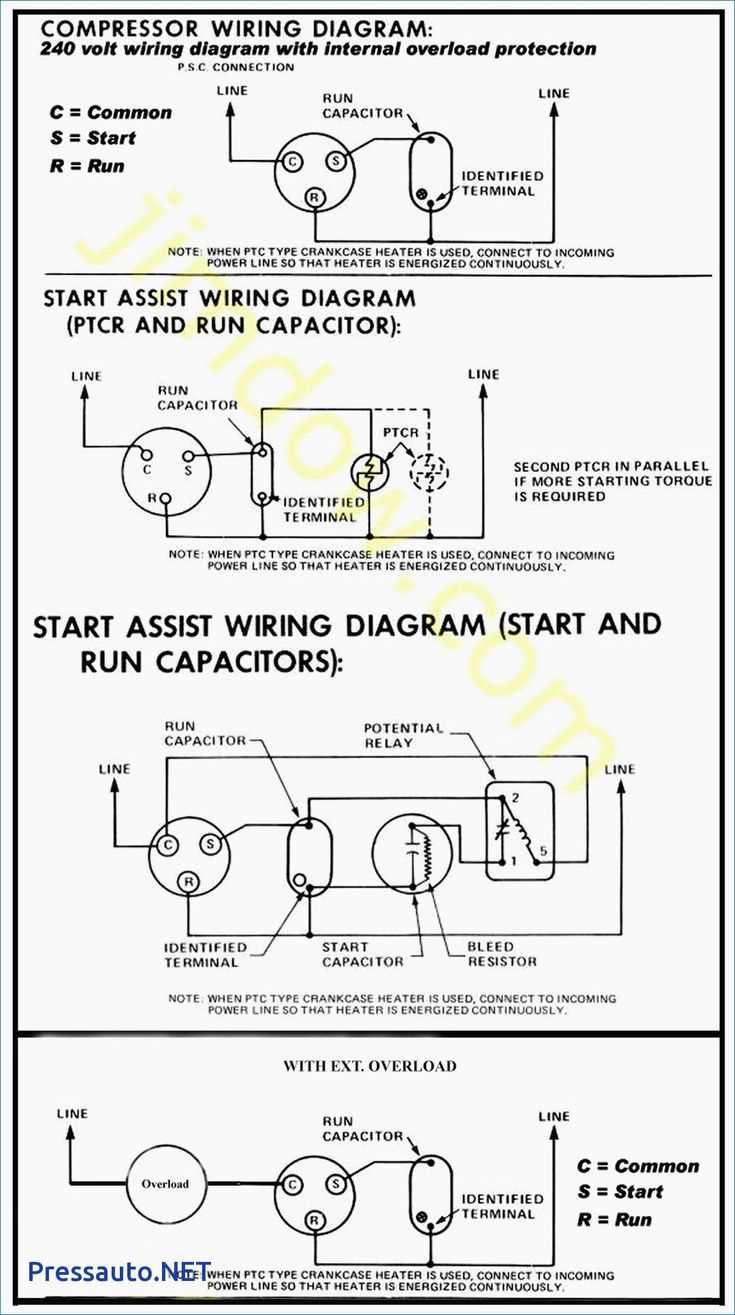 hard start kit wiring diagram