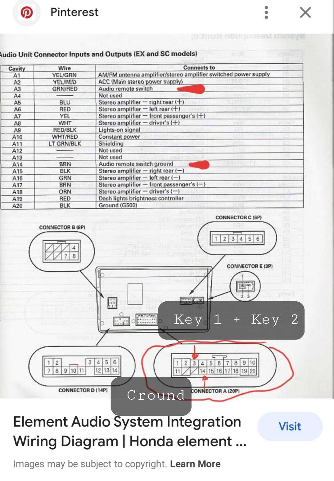 harness steering wheel radio controls wiring diagram