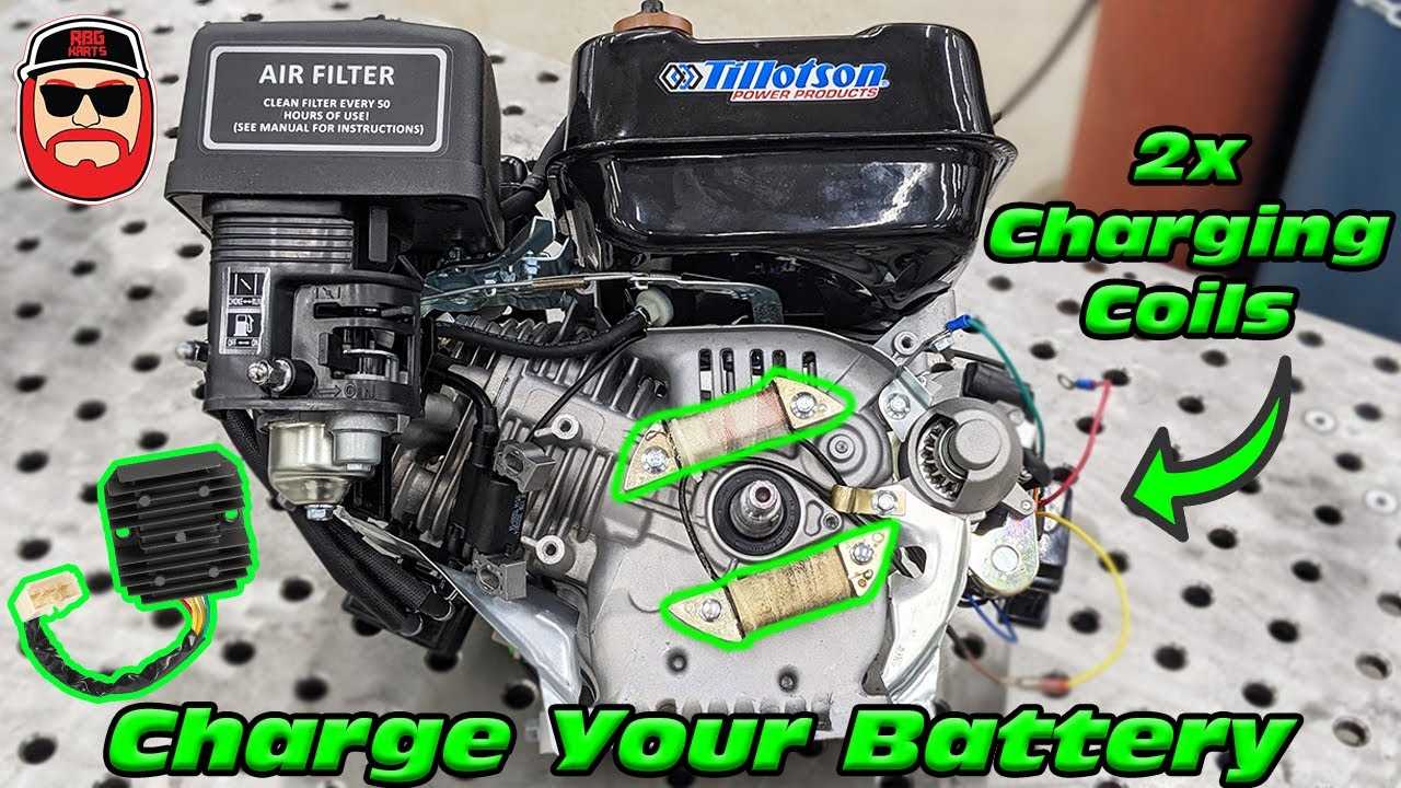 honda gx390 charging system wiring diagram