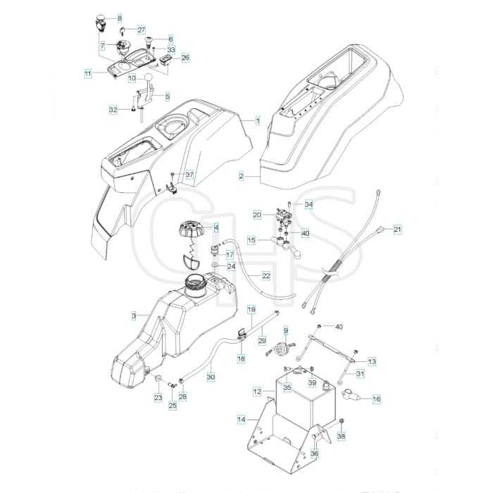 husqvarna z254 wiring diagram