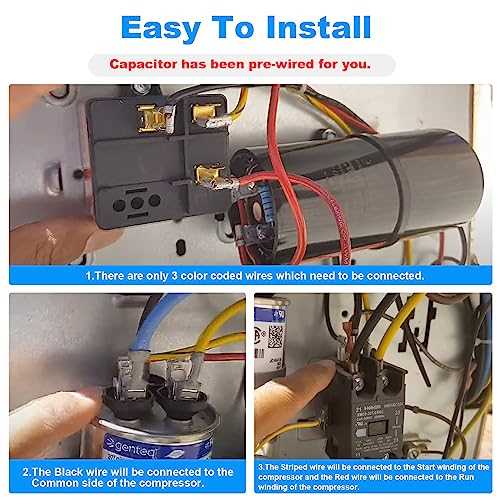 hvac capacitor wiring diagram