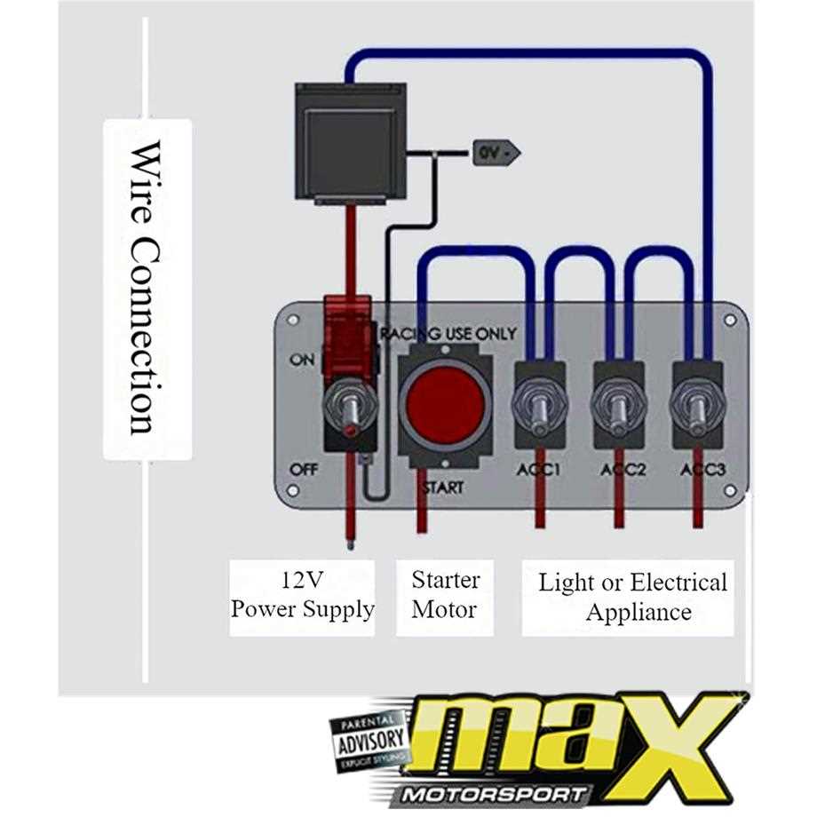 ignition switch push button start wiring diagram