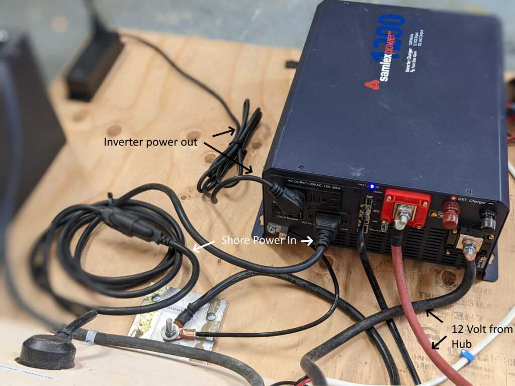 inverter charger wiring diagram