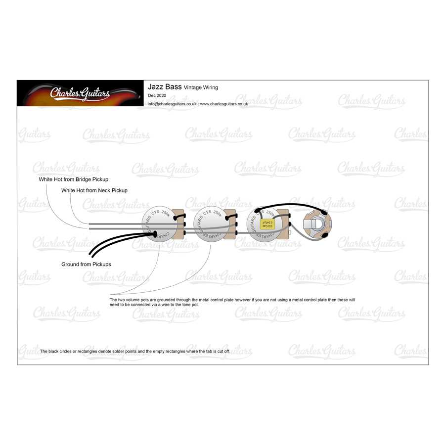 j bass wiring diagram