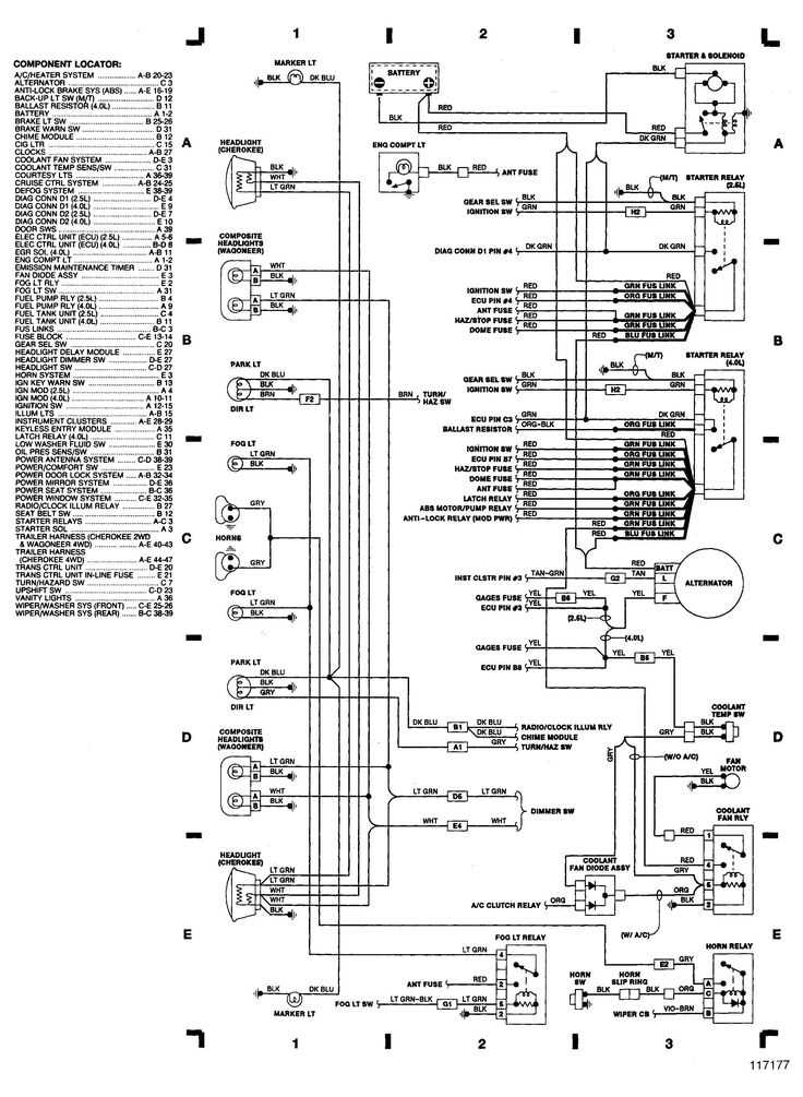 jeep jk tail light wiring diagram