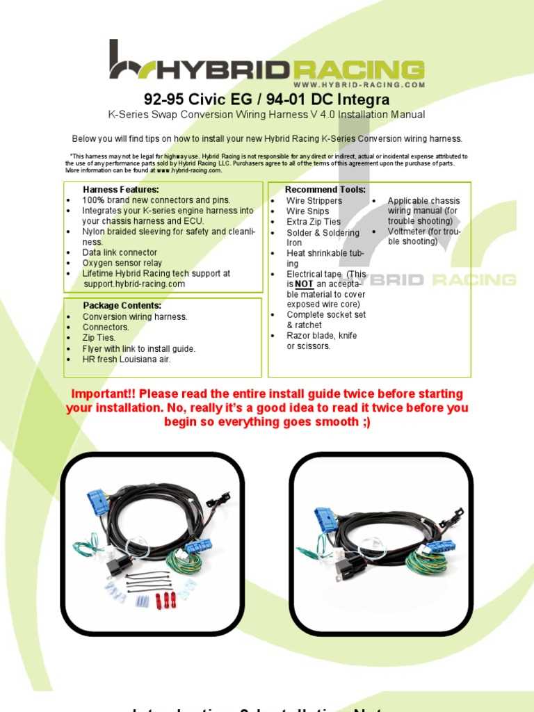 k swap conversion harness wiring diagram