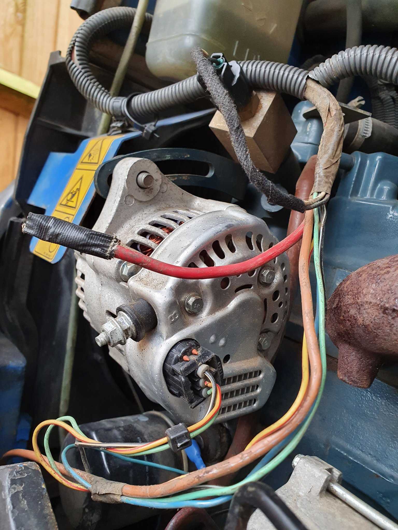 kubota alternator wiring diagram