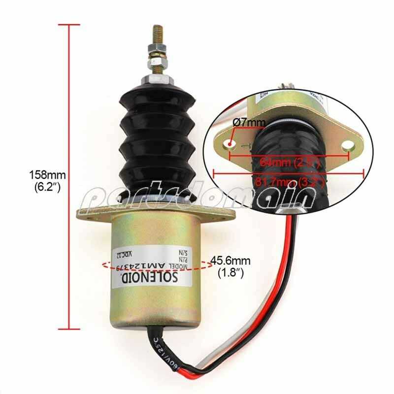 kubota fuel shut off solenoid wiring diagram