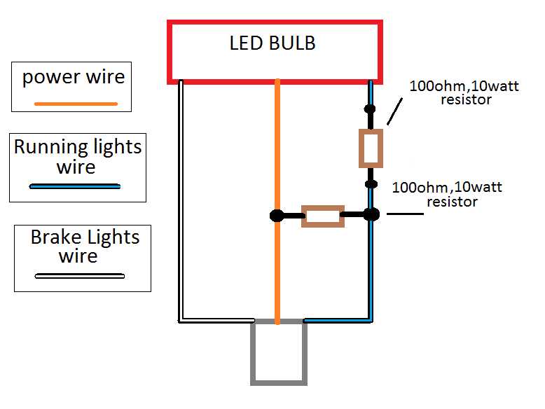 led brake light wiring diagram