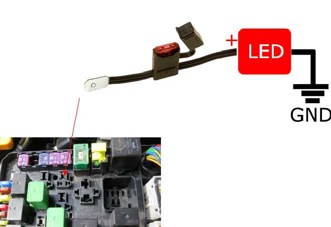 led drl wiring diagram