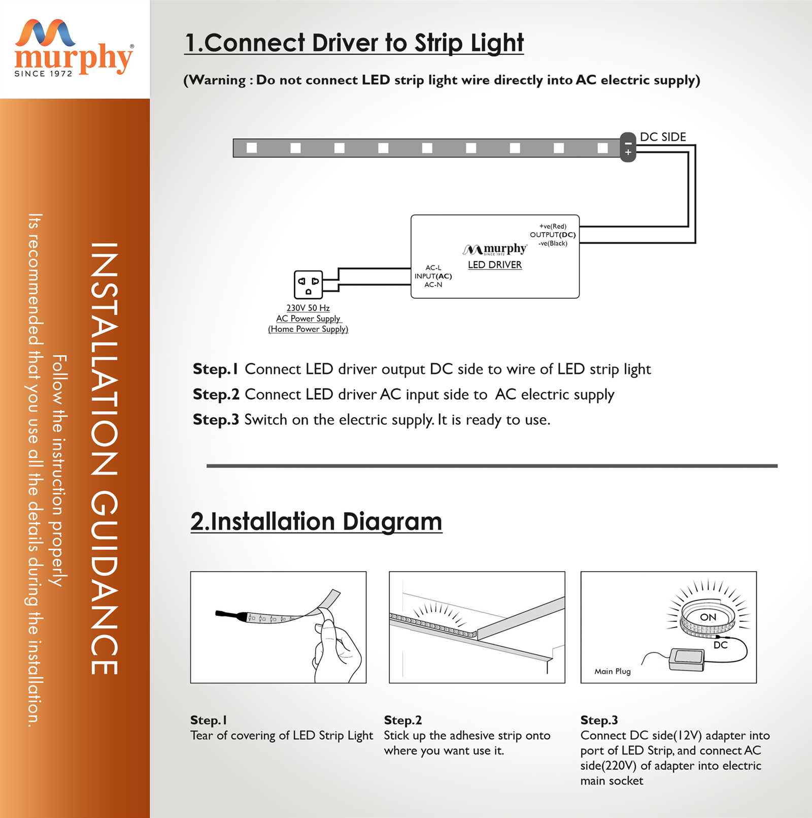 led strip light wiring diagram