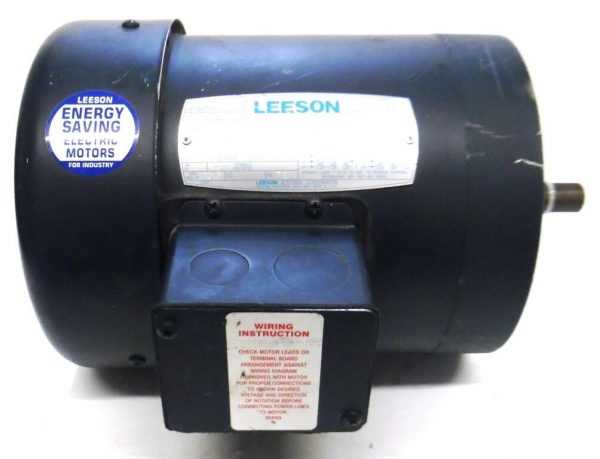 leeson electric motor wiring diagram