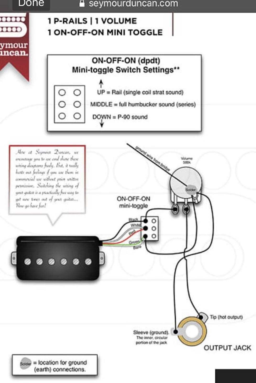 les paul junior wiring diagram