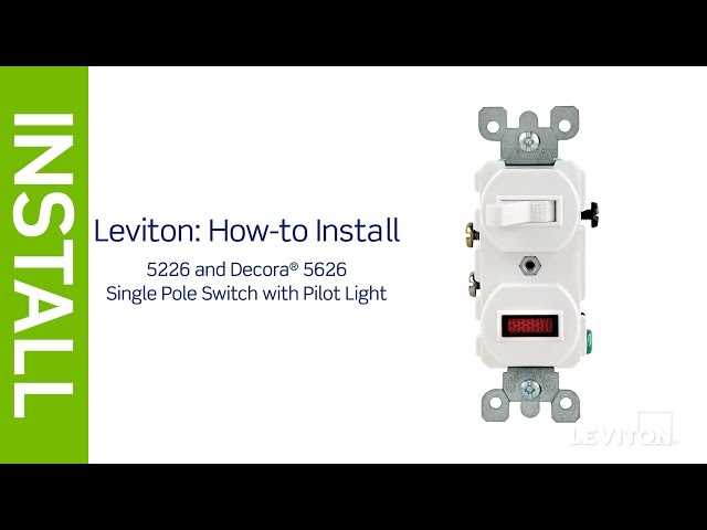 light switch with pilot light wiring diagram