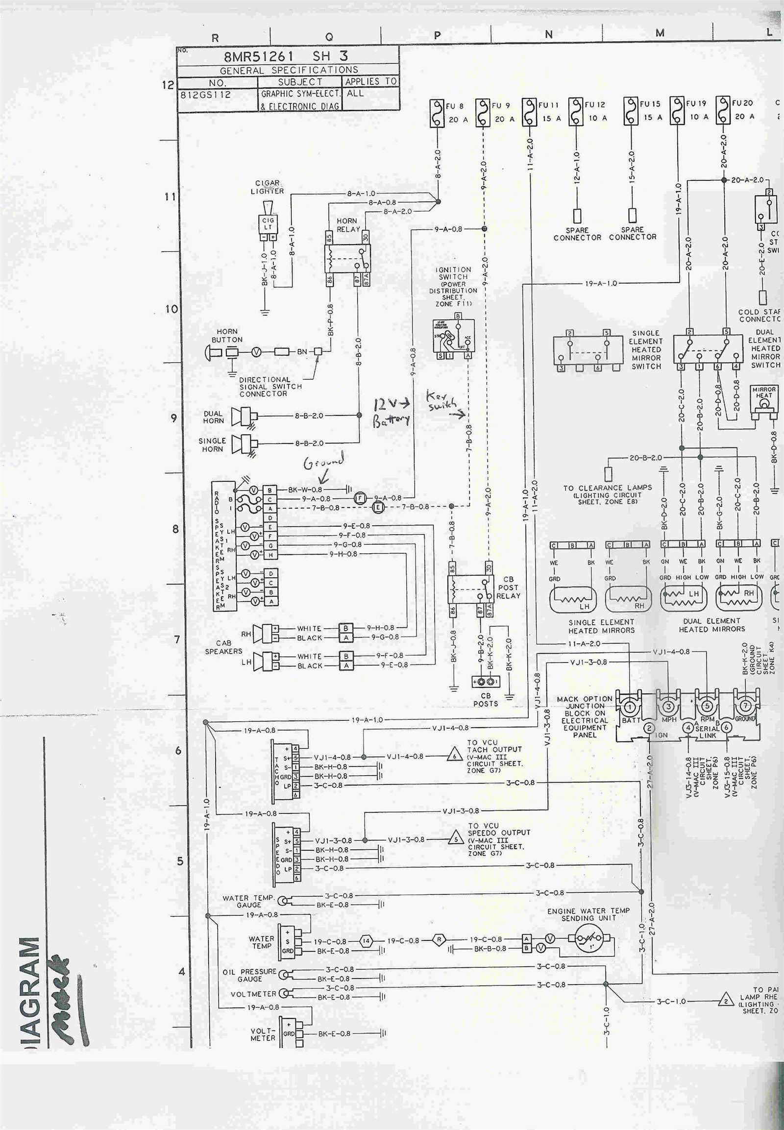 mack wiring diagrams