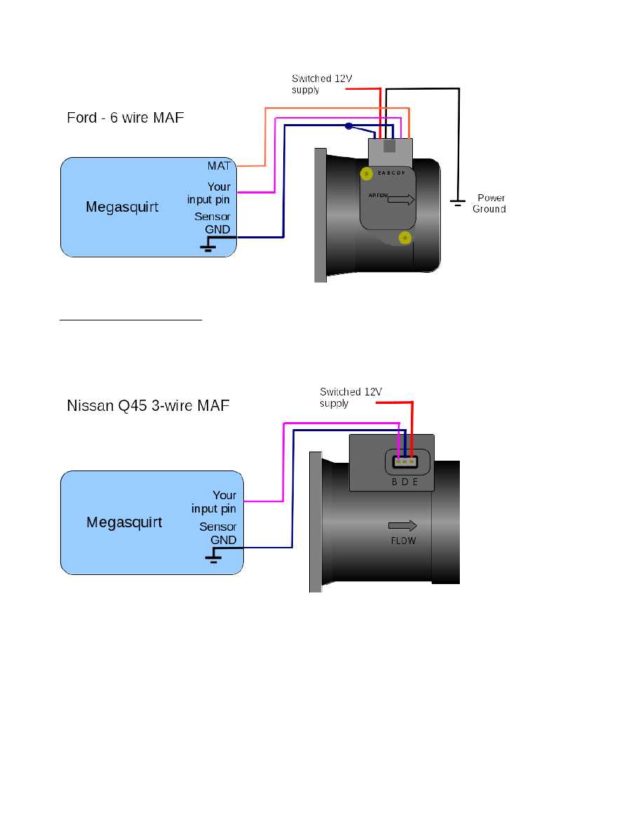 maf wiring diagram